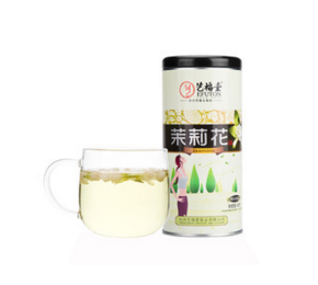 茉莉花茶 清甜淡雅 广西横县产 花草茶 45克/罐